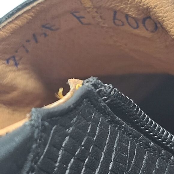 Durango Box Toe Black Shoes, Men's 9 - Picture 10 of 10